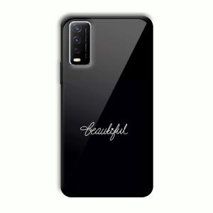 Beautiful Customized Printed Glass Back Cover for Vivo Y12G
