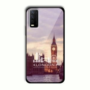 London Customized Printed Glass Back Cover for Vivo Y12G