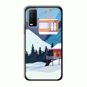 Holiday Home Customized Printed Glass Back Cover for Vivo Y12G