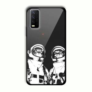 Little Red Dot Customized Printed Glass Back Cover for Vivo Y12G