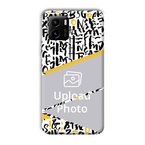 Letters Customized Printed Back Cover for Vivo Y15C