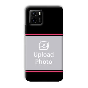 Pink Lines Customized Printed Back Cover for Vivo Y15C