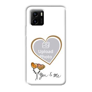 You & Me Customized Printed Back Cover for Vivo Y15C