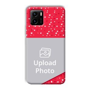 Dark Pink Customized Printed Back Cover for Vivo Y15C