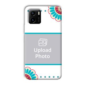 Floral  Customized Printed Back Cover for Vivo Y15C