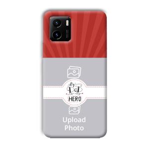Dad  Customized Printed Back Cover for Vivo Y15C