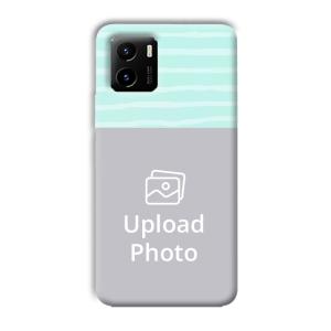 Wavy Customized Printed Back Cover for Vivo Y15C
