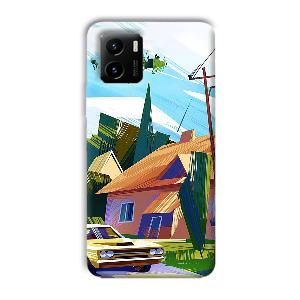Car  Phone Customized Printed Back Cover for Vivo Y15C