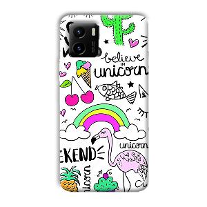 Stay Wild Phone Customized Printed Back Cover for Vivo Y15C