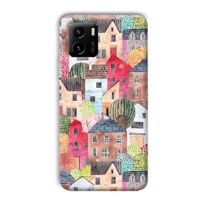 Colorful Homes Phone Customized Printed Back Cover for Vivo Y15C