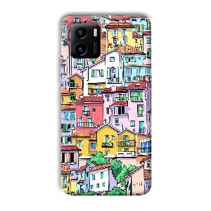Colorful Alley Phone Customized Printed Back Cover for Vivo Y15C