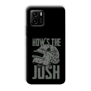 How's The Josh Phone Customized Printed Back Cover for Vivo Y15C