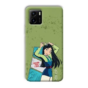 Tougher Phone Customized Printed Back Cover for Vivo Y15C