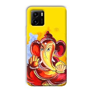 Ganesha Ji Phone Customized Printed Back Cover for Vivo Y15C