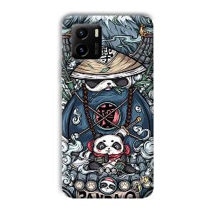 Panda Q Phone Customized Printed Back Cover for Vivo Y15C