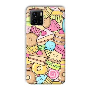 Love Desserts Phone Customized Printed Back Cover for Vivo Y15C