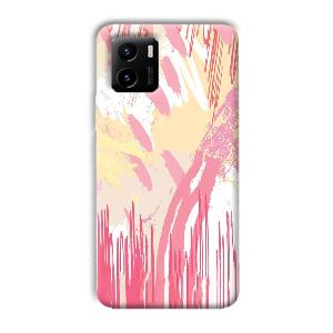 Pink Pattern Designs Phone Customized Printed Back Cover for Vivo Y15C