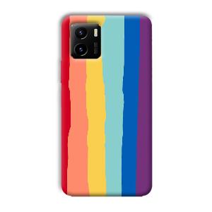 Vertical Paint Phone Customized Printed Back Cover for Vivo Y15C