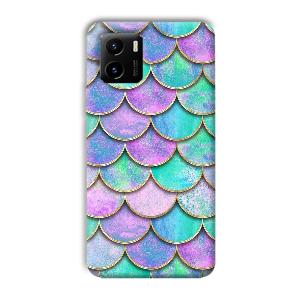 Mermaid Design Phone Customized Printed Back Cover for Vivo Y15C