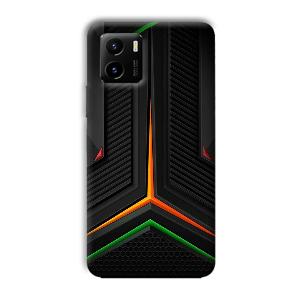 Black Design Phone Customized Printed Back Cover for Vivo Y15C