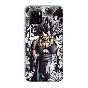 Goku Phone Customized Printed Back Cover for Vivo Y15C