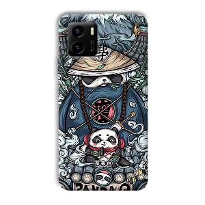 Panda Q Phone Customized Printed Back Cover for Vivo Y15s