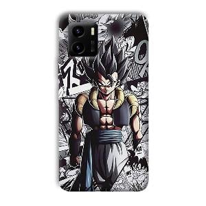 Goku Phone Customized Printed Back Cover for Vivo Y15s