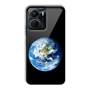 Floating Earth Customized Printed Glass Back Cover for Vivo