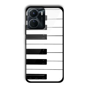 Piano Customized Printed Glass Back Cover for Vivo