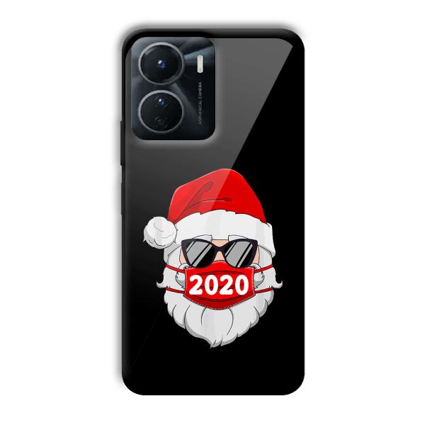 2020 Santa Customized Printed Glass Back Cover for Vivo