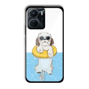 Cool Dog Customized Printed Glass Back Cover for Vivo