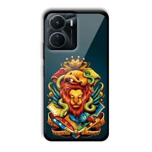 Fiery Lion Customized Printed Glass Back Cover for Vivo