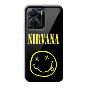 Nirvana Emoji Customized Printed Glass Back Cover for Vivo
