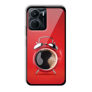 Morning Coffee Customized Printed Glass Back Cover for Vivo