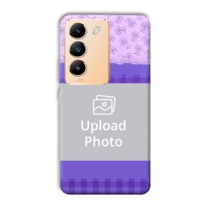 Cute Flowers Customized Printed Back Cover for Vivo