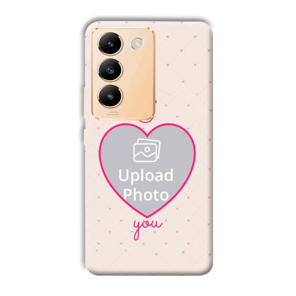 I Love You Customized Printed Back Cover for Vivo