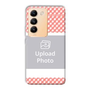 Cloth Pattern Customized Printed Back Cover for Vivo