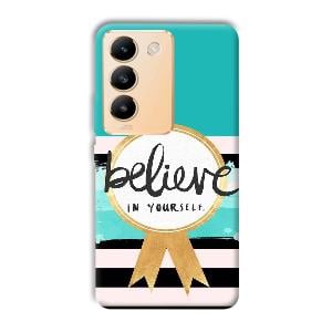 Believe in Yourself Phone Customized Printed Back Cover for Vivo