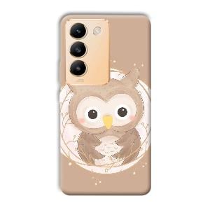 Owlet Phone Customized Printed Back Cover for Vivo