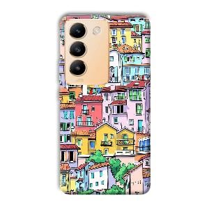 Colorful Alley Phone Customized Printed Back Cover for Vivo