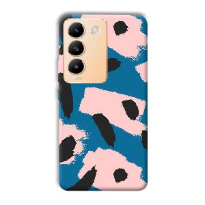 Black Dots Pattern Phone Customized Printed Back Cover for Vivo
