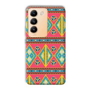 Colorful Rhombus Phone Customized Printed Back Cover for Vivo