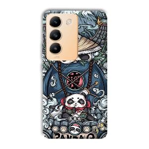 Panda Q Phone Customized Printed Back Cover for Vivo