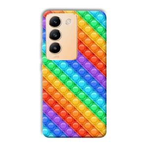 Colorful Circles Phone Customized Printed Back Cover for Vivo