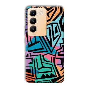 Patterns Phone Customized Printed Back Cover for Vivo