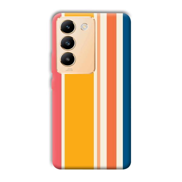 Colorful Pattern Phone Customized Printed Back Cover for Vivo