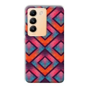 Colorful Boxes Phone Customized Printed Back Cover for Vivo