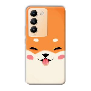 Smiley Cat Phone Customized Printed Back Cover for Vivo