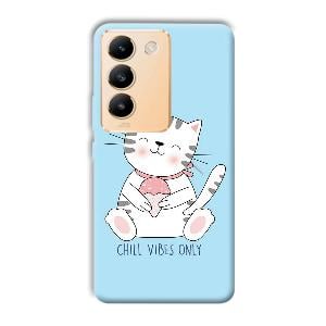 Chill Vibes Phone Customized Printed Back Cover for Vivo