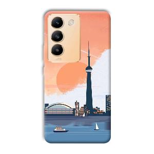 City Design Phone Customized Printed Back Cover for Vivo